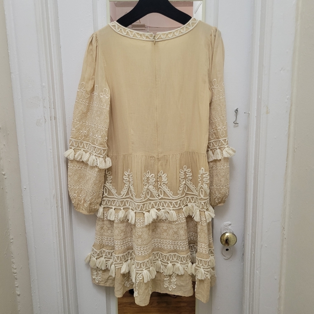 Roller Rabbit Boho Ruffle Dress Cottagecore‎ Fairy Western Prairie - Picture 5 of 9